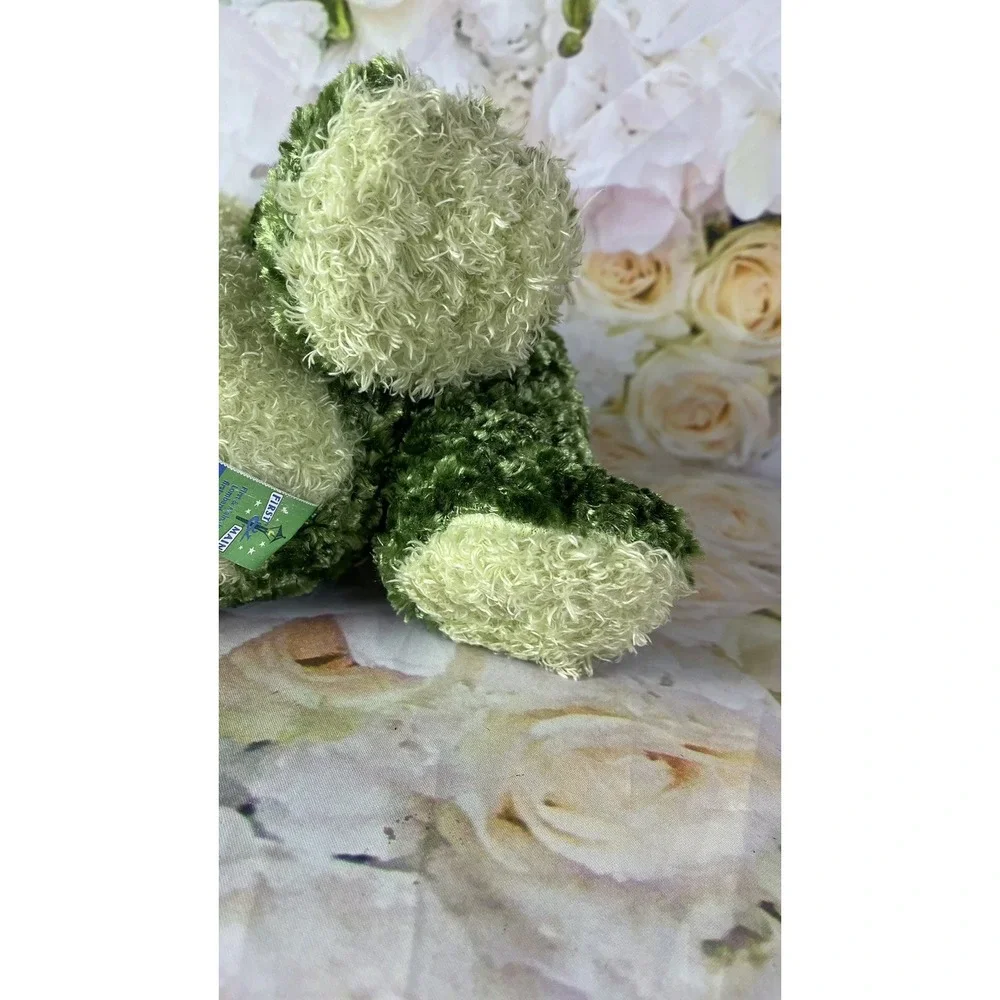 First & Main Froggle Woggle Frog Green Plush Rattles Weighted Shelf Sitter Cute